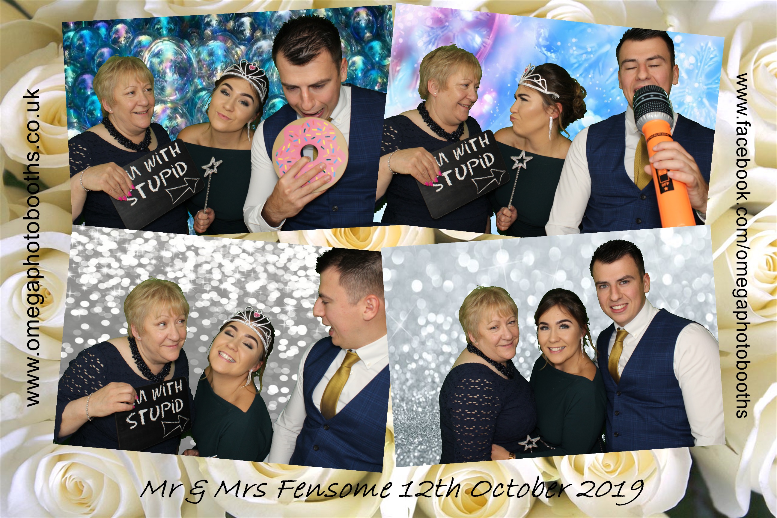Mr & Mrs Fensome | View more photos from the event at gallery.omegaphotobooths.co.uk/u/Omega-Photobooths/Mr-Mrs-Fensome